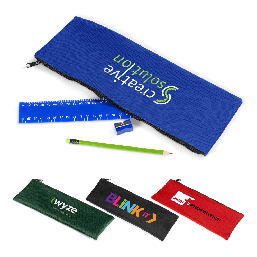 Varsity Maxi Brandable Pencil Case