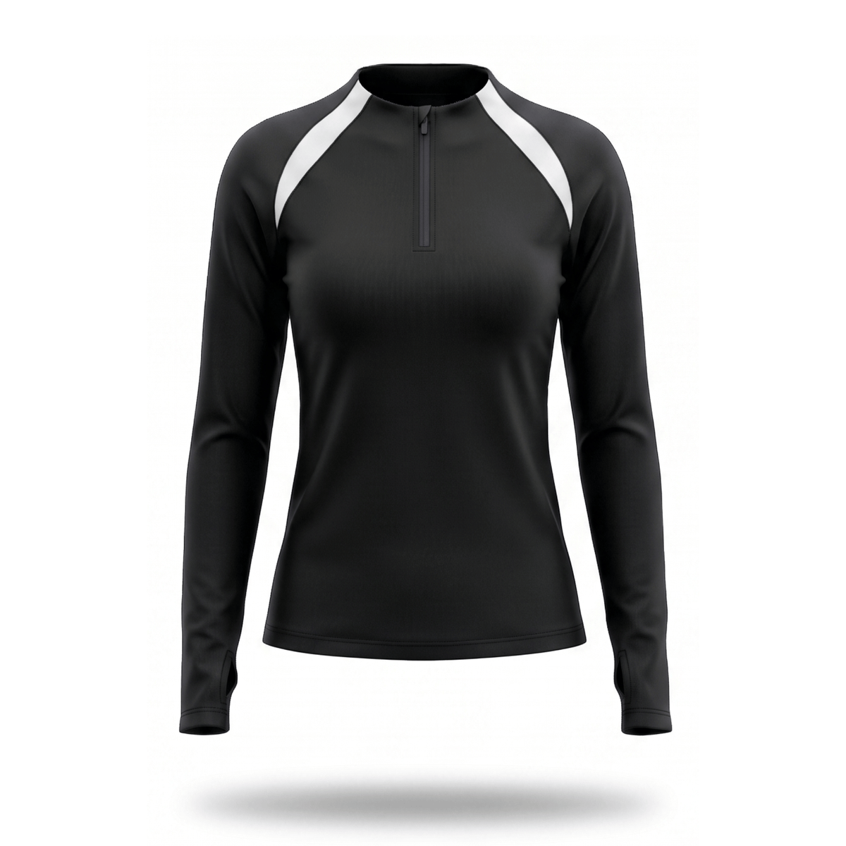Kikx Walk Out Jackets in Black with White Splice