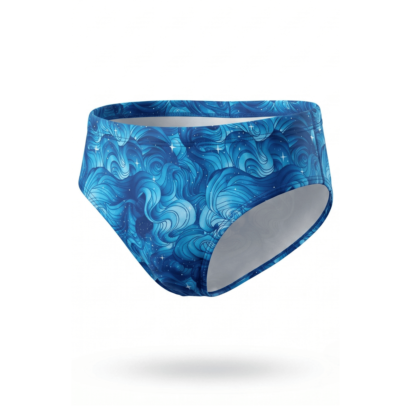 Kikx Extra Life Brief Swimsuit in Starbound Print