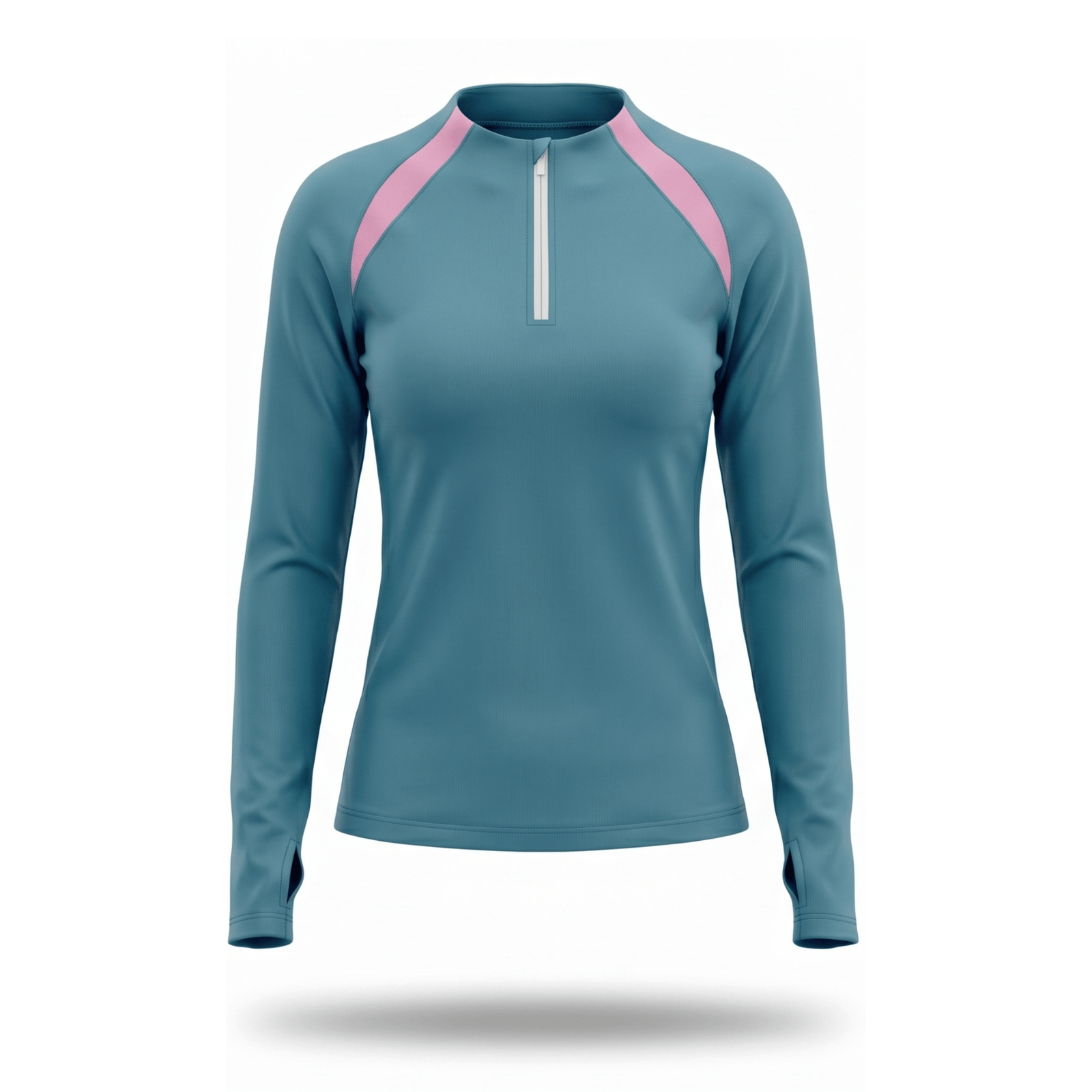 Kikx Walk Out Jackets in Dark Mint with Pink Splice