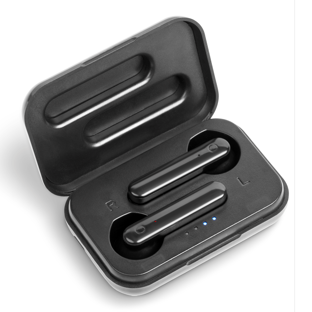 Equinox Wireless Stereo Earbuds Brandable Bluetooth Headphones