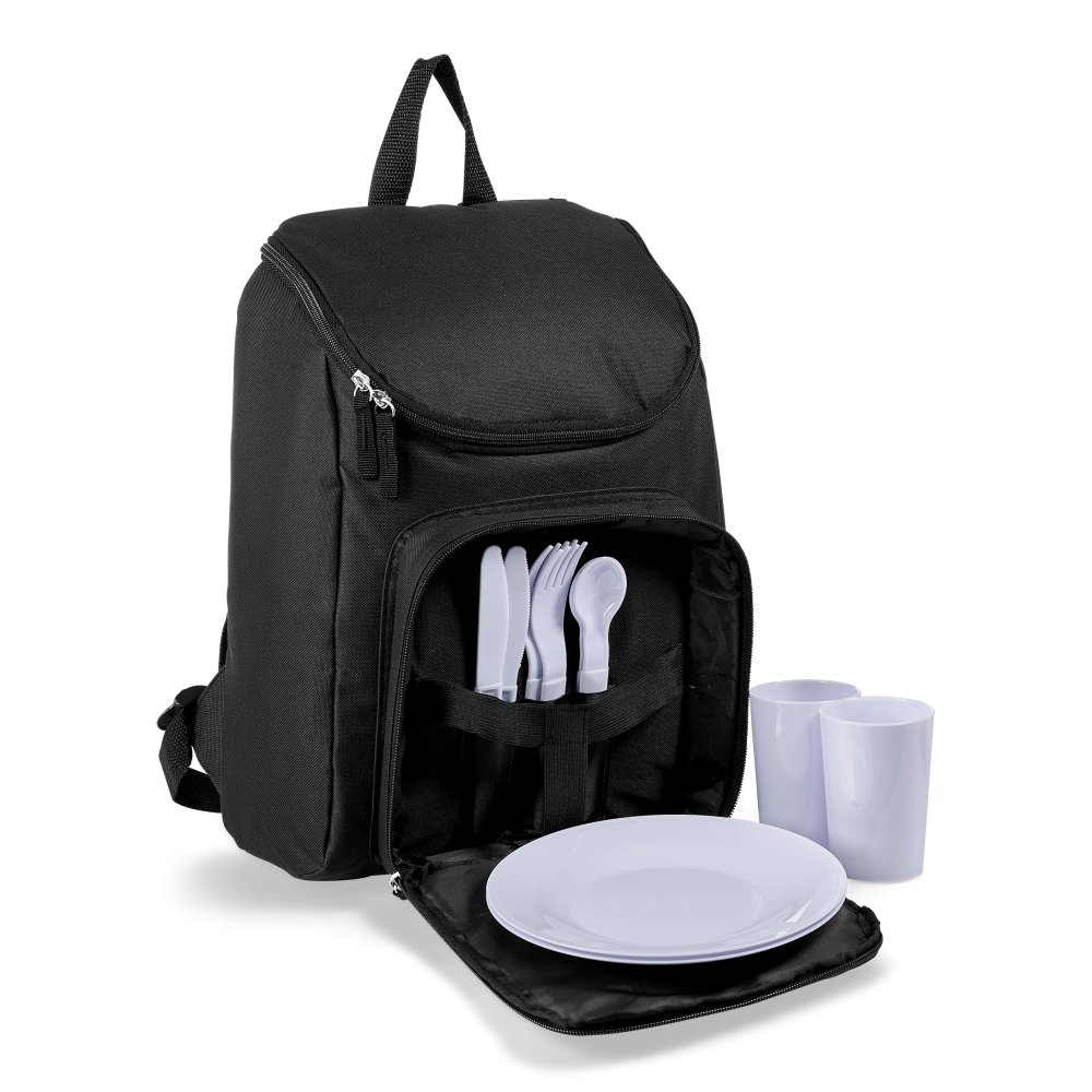 Sweden Backpack Brandable Cooler Bag in Black