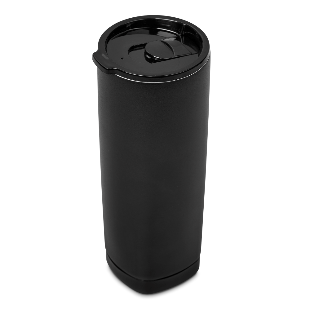 Alex Varga Aurelian 2-In-1 Vacuum Stainless Steel Brandable Tumbler in Black