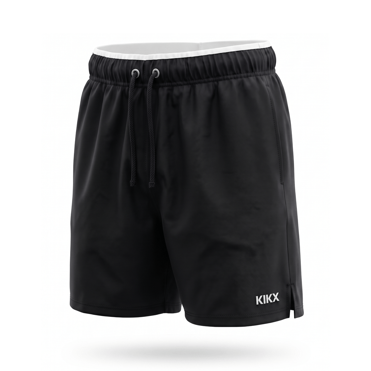 Kikx ENDUREPRO Plain Mens Shorts Black