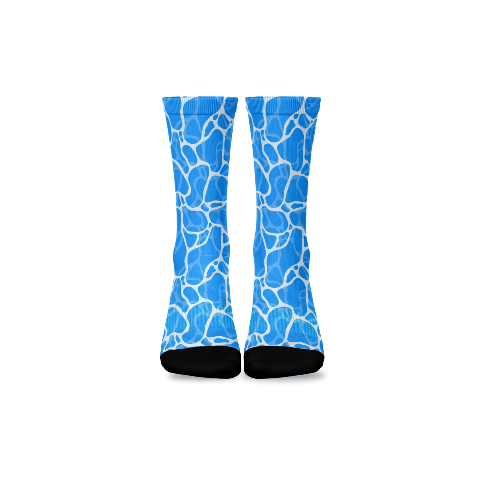 Kikx Premium Crew Socks with Pool Print