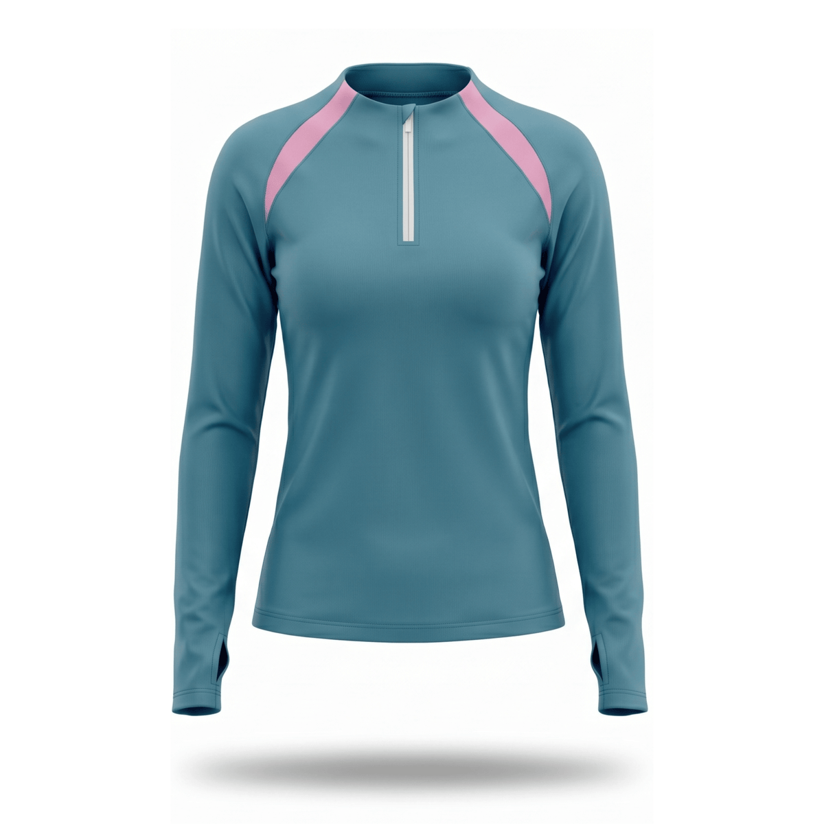 Kikx Walk Out Jackets in Dark Mint with Pink Splice