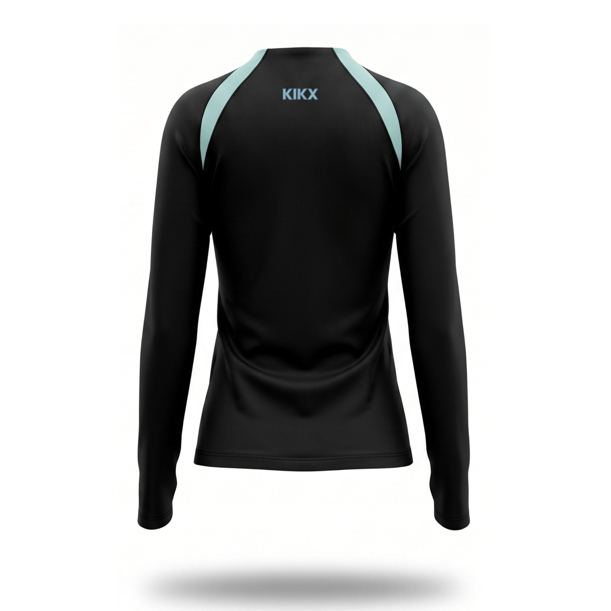 Kikx Walk Out Jackets in Black with Light Mint Splice