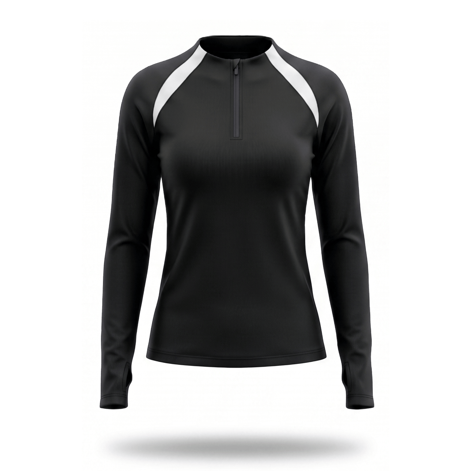 Kikx Walk Out Jackets in Black with White Splice