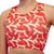 Kikx Kayla Style Sleeveless Crop Top with Racer Back in Overlapping Watermelon Slices Supa Matt