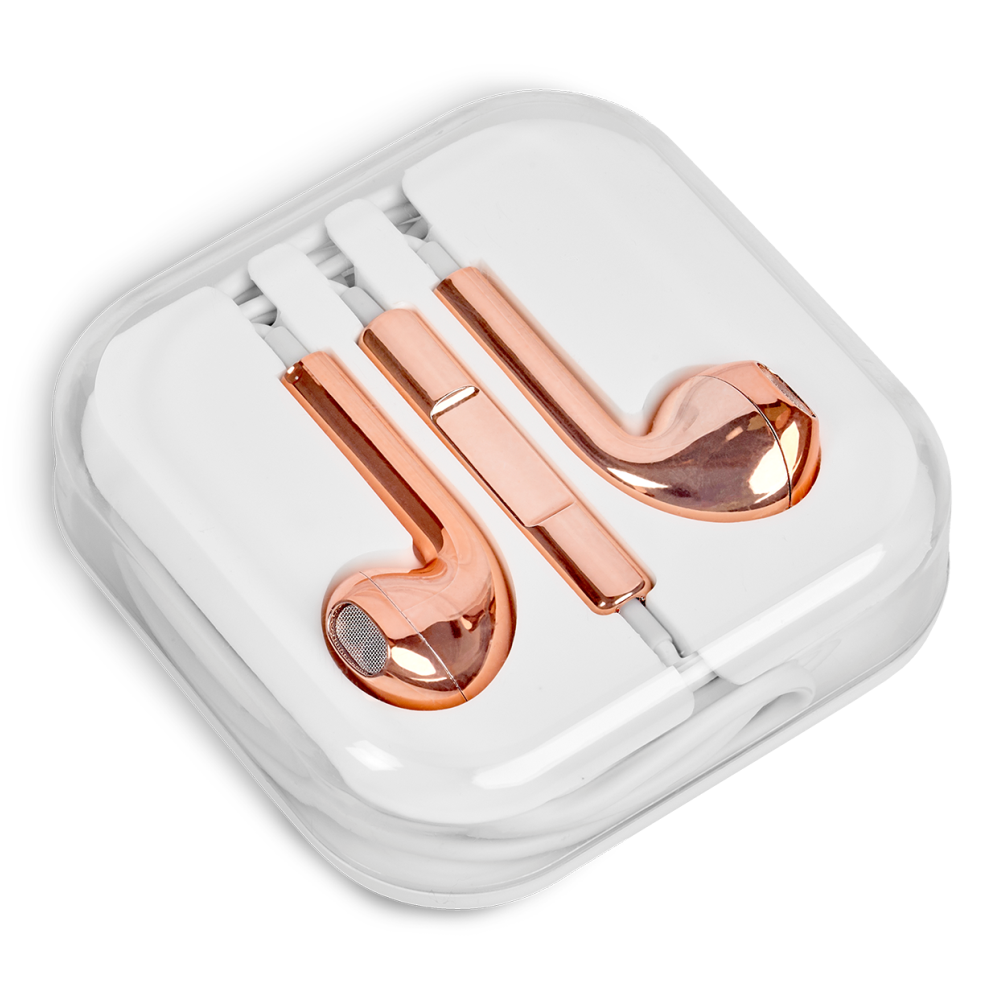 Poprock Wired Earbuds Brandable Bluetooth Headphones