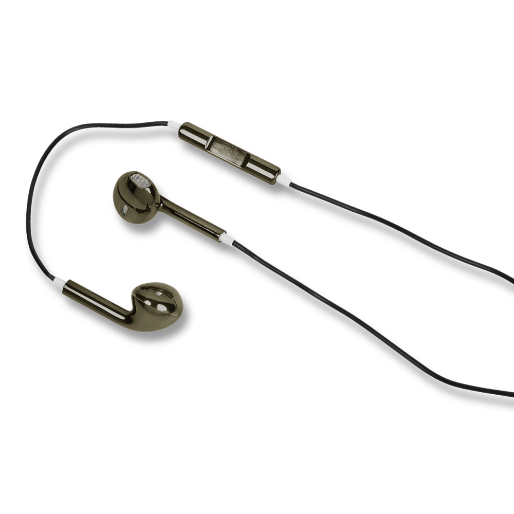 Poprock Wired Earbuds Brandable Bluetooth Headphones