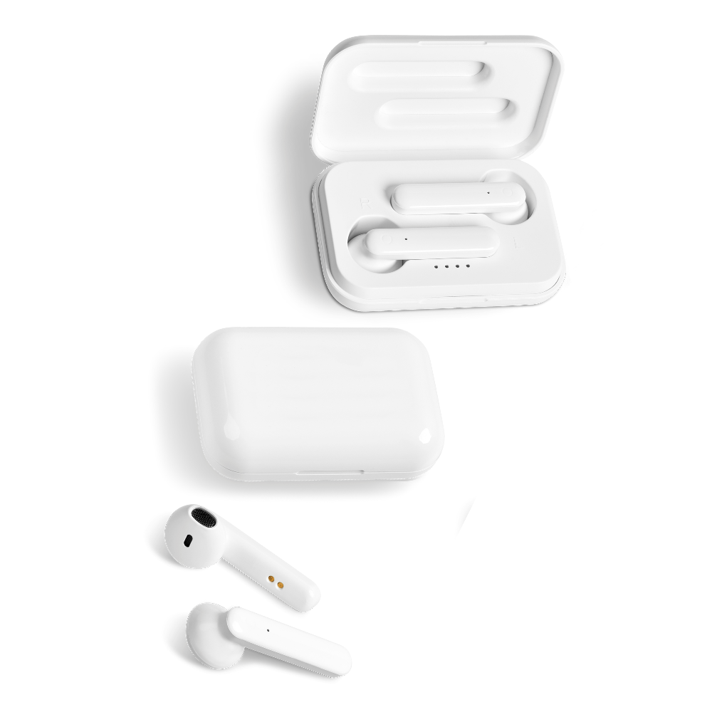 Equinox Wireless Stereo Earbuds Brandable Bluetooth Headphones