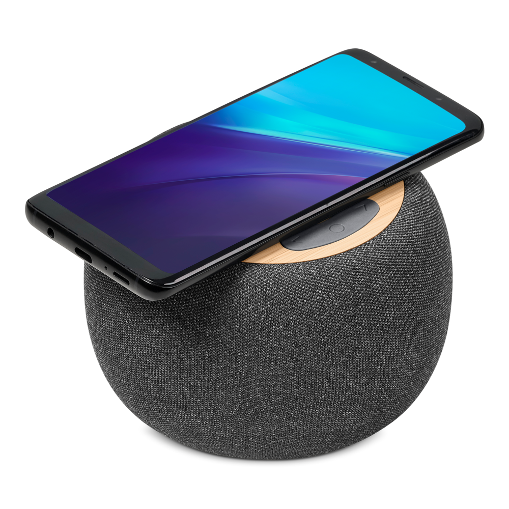Swiss Cougar Geneva Brandable Bluetooth Speaker and Wireless Charger