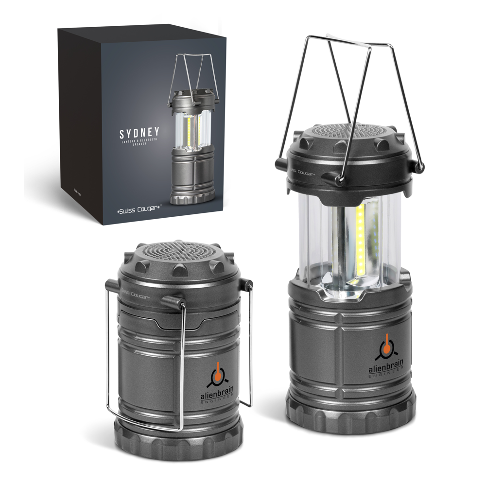 Swiss Cougar Sydney Brandable Bluetooth Speaker and Lantern