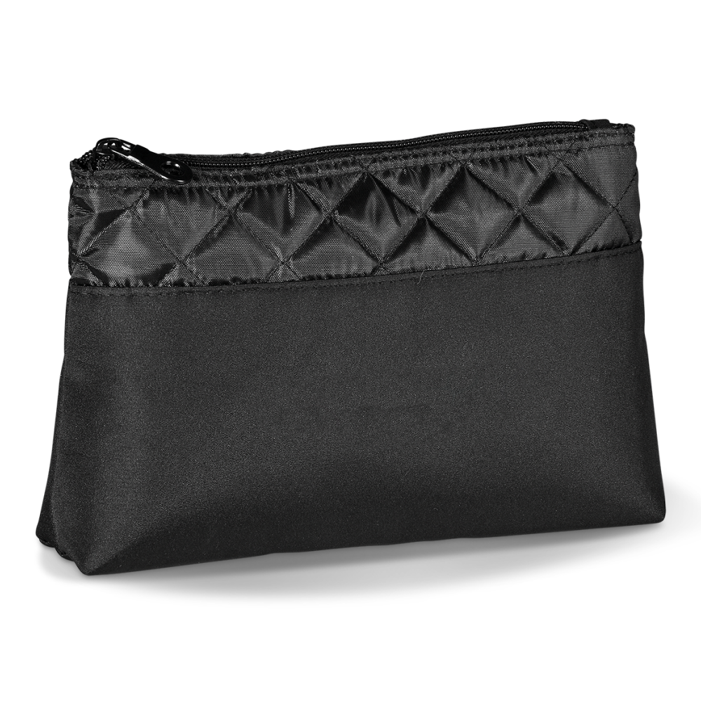 Kendall Brandable Toiletry Bag in Black
