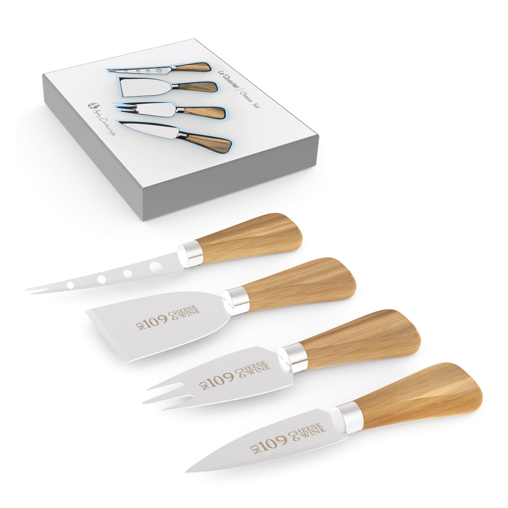 Andy Cartwright Le Quartet Brandable Cheese Set in Natural