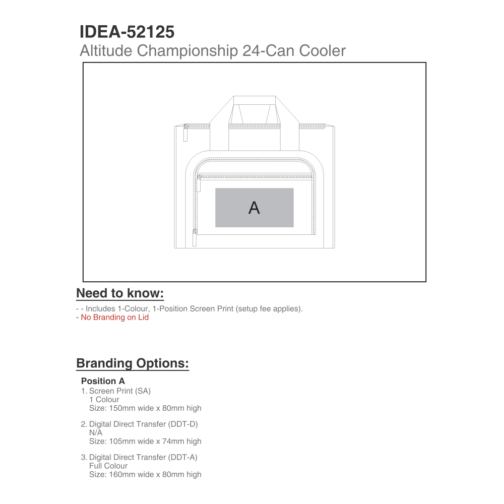 Championship Brandable Cooler Bag