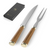 Andy Cartwright Afrique Dusk Brandable Carving Set in Natural and Gold