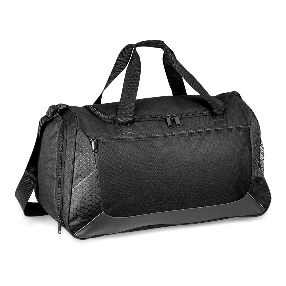 Oregon Brandable Sports Bag in Black