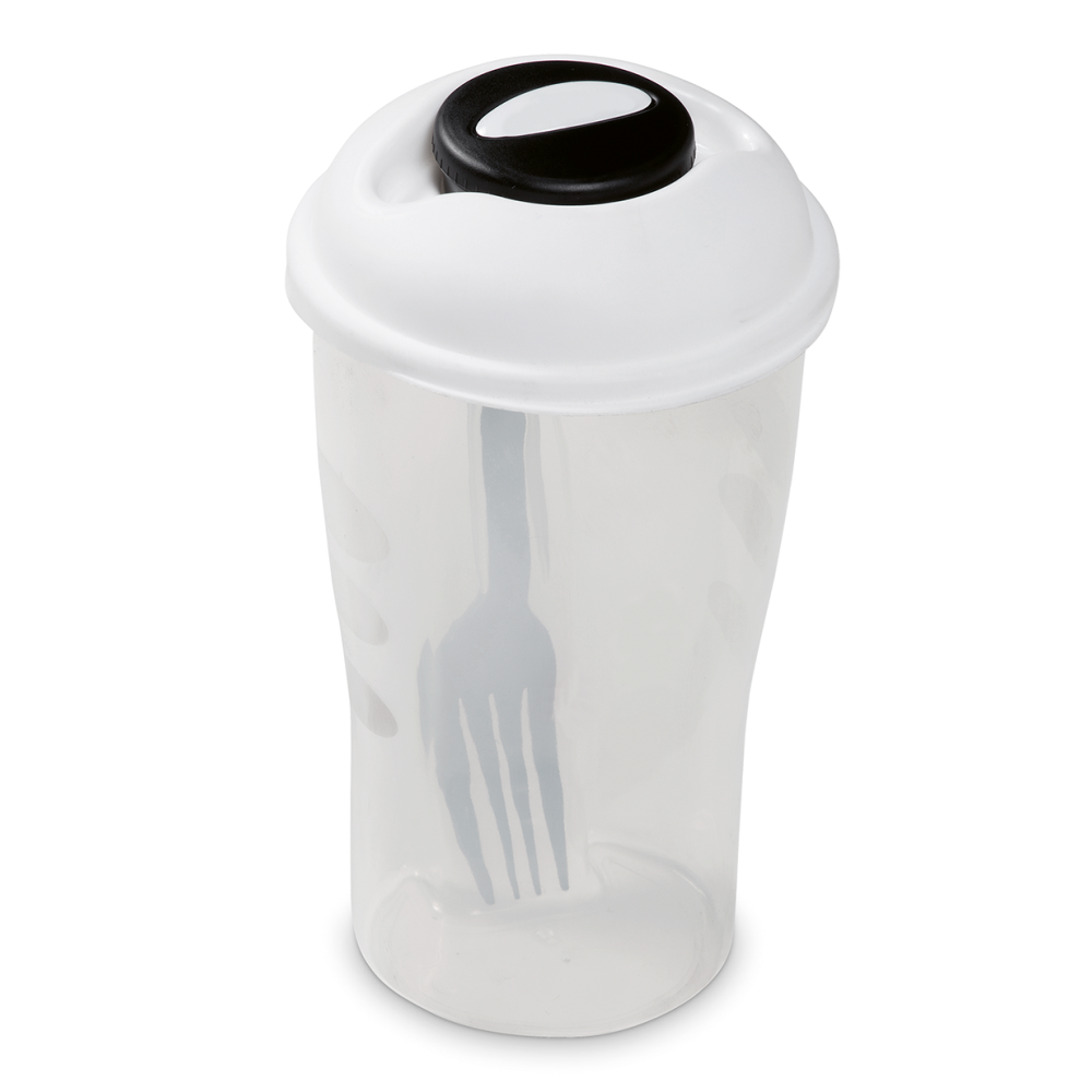 Crave Brandable Food Capsule in Clear with Black