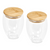 Okiyo Moco Duo Set Brandable Insulated Cup in Natural