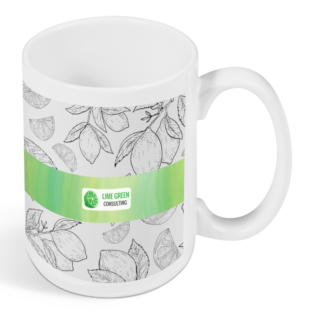 Super Sublimation Ceramic Brandable Mug in White