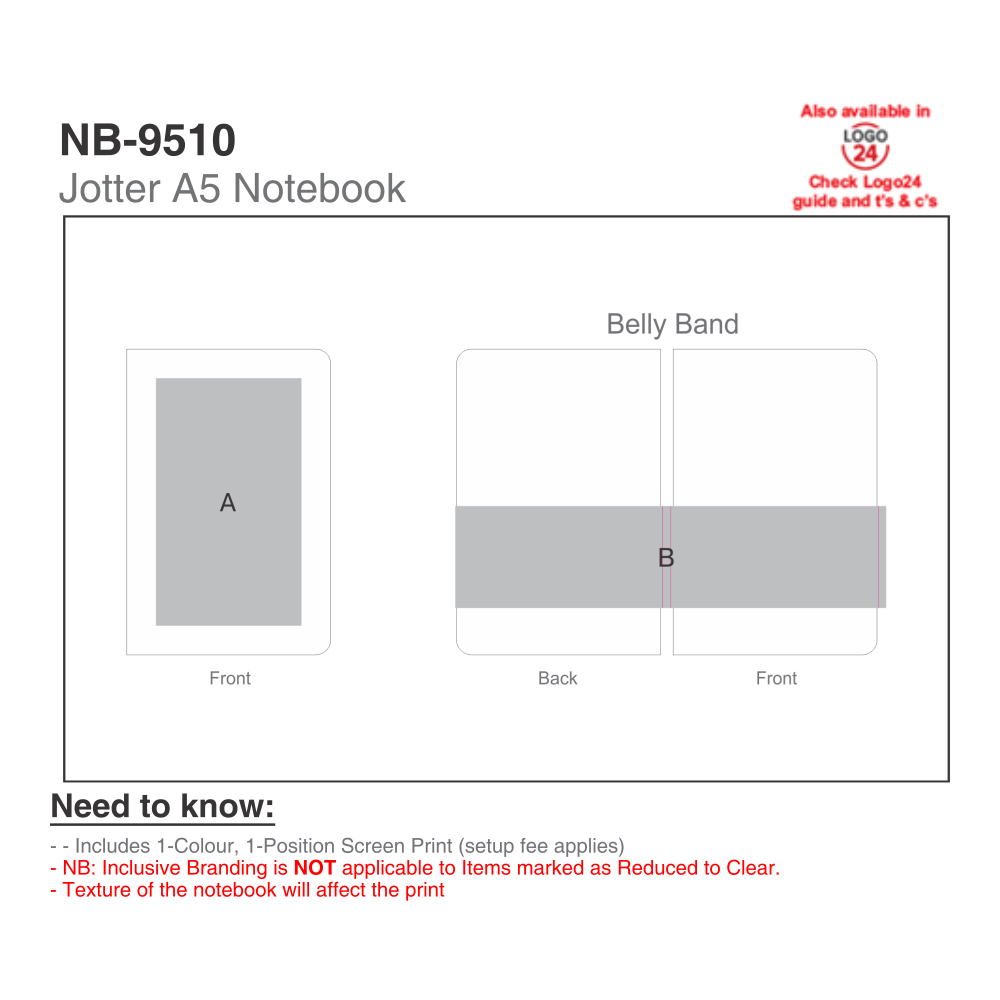 Jotter Brandable Notebook