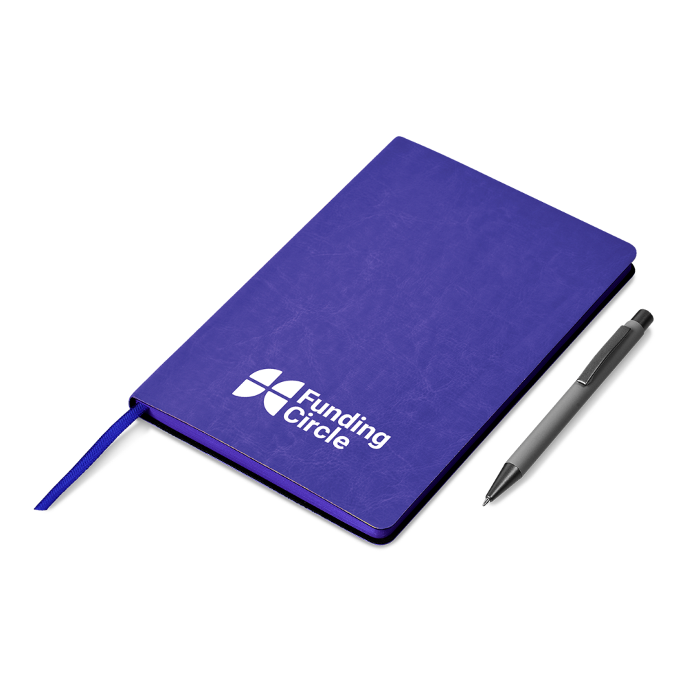 Showtime A5 Brandable Notebook Pen Set
