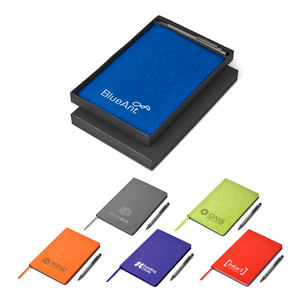 Showtime A5 Brandable Notebook Pen Set