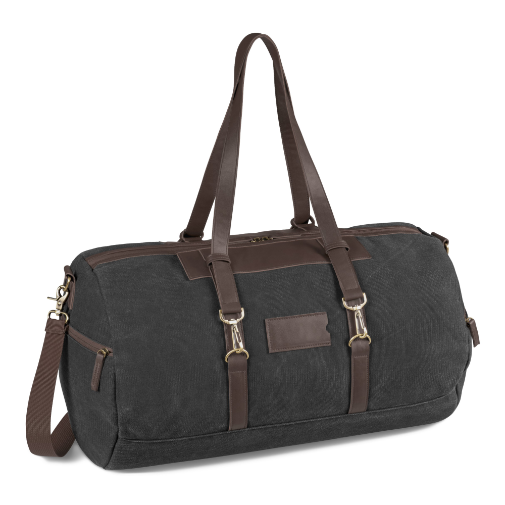 Hamilton Canvas Brandable Overnight Bag