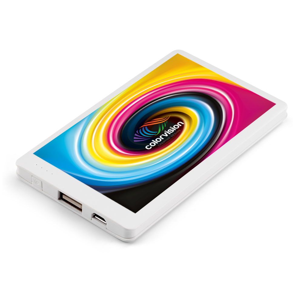 Maxi 4000mAh Slim Brandable Power Bank