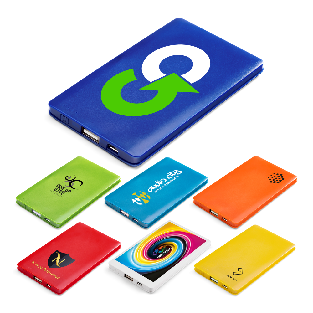 Maxi 4000mAh Slim Brandable Power Bank