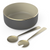 Andy Cartwright Afrique Dusk Brandable Salad Set in Black and Gold