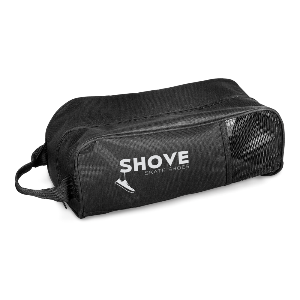 Norwalk Brandable Shoe Bag in Black