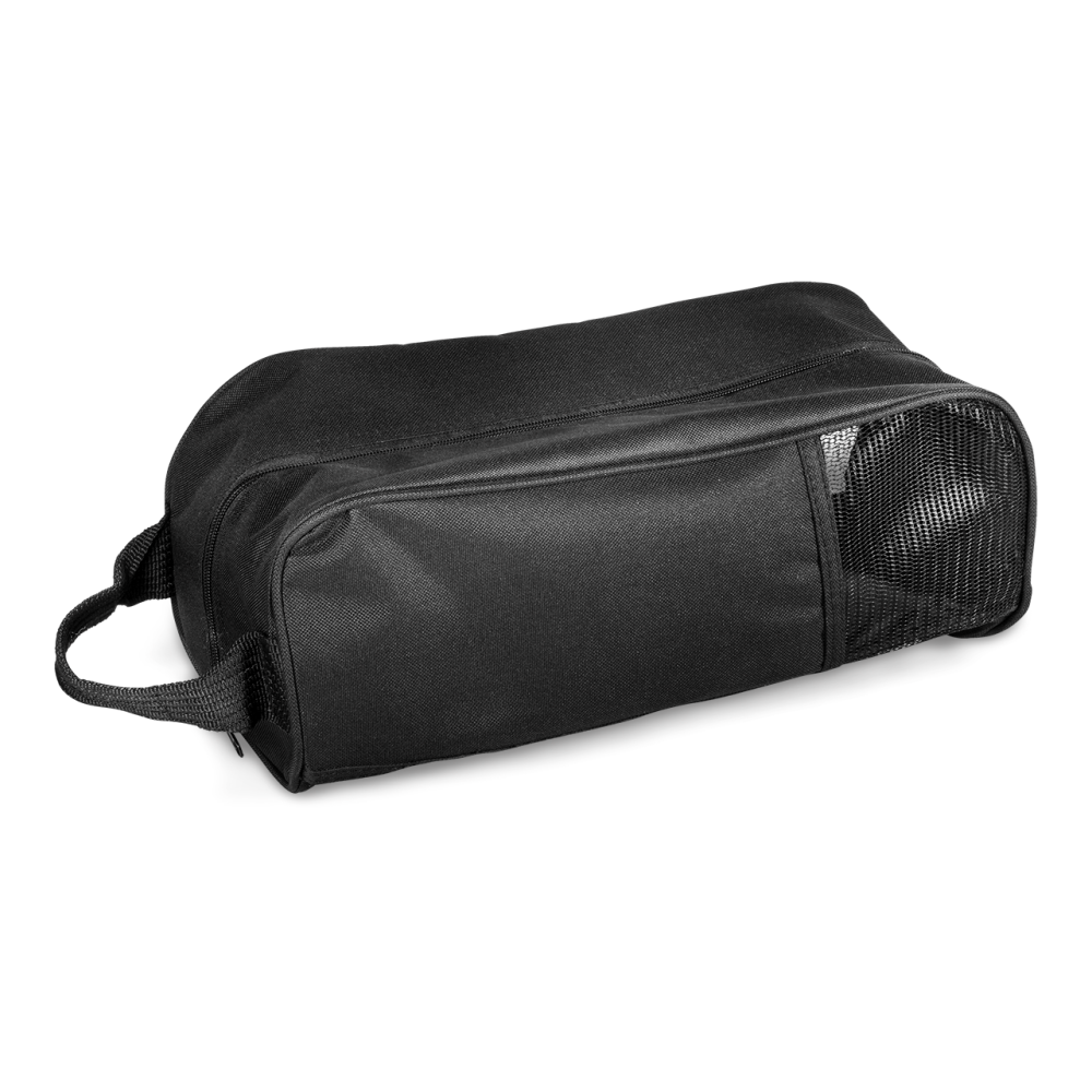Norwalk Brandable Shoe Bag in Black