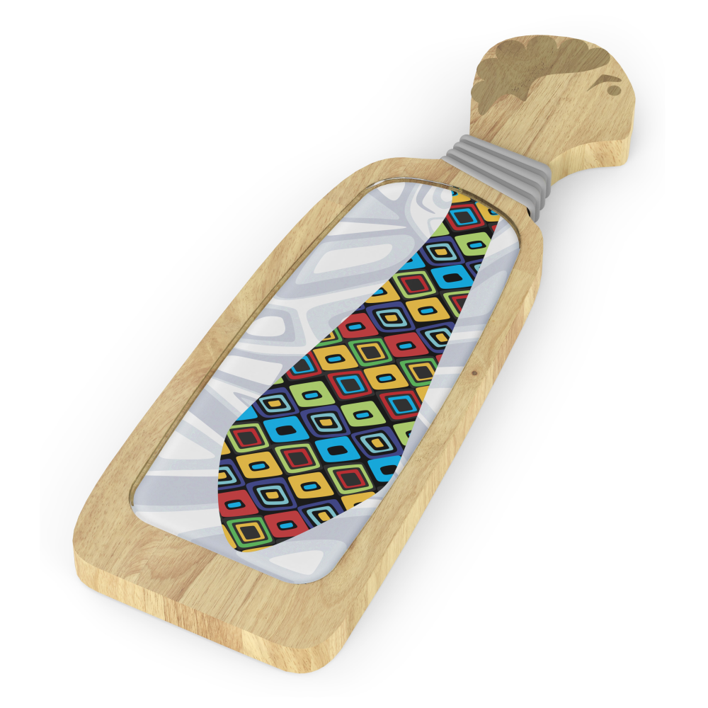 Andy Cartwright Mr Smarty Pants Brandable Serving Board in Natural