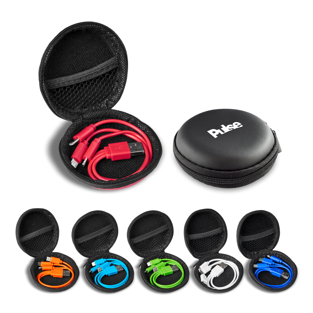 Sammy Tri-Cable Brandable USB Charger