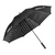 Kikx Wrigley Umbrella in Black with Grey