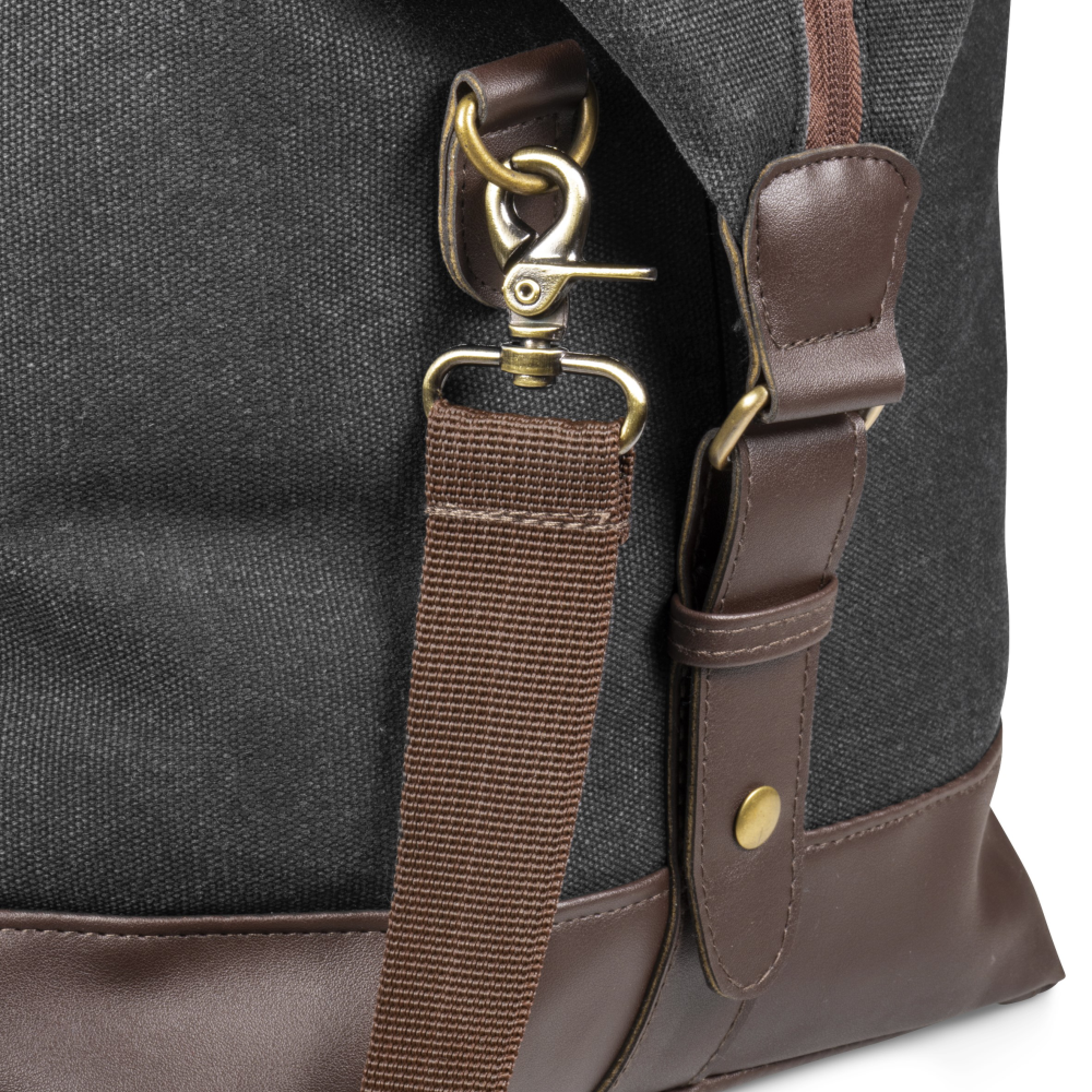 Hamilton Canvas Brandable Weekend Bag