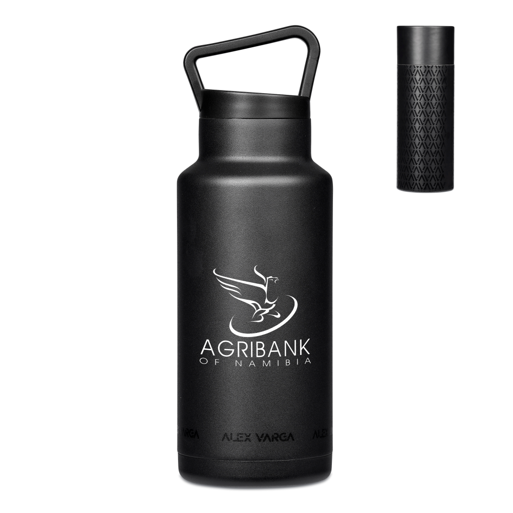 Alex Varga Barbella Vacuum Stainless Steel Brandable Water Bottle