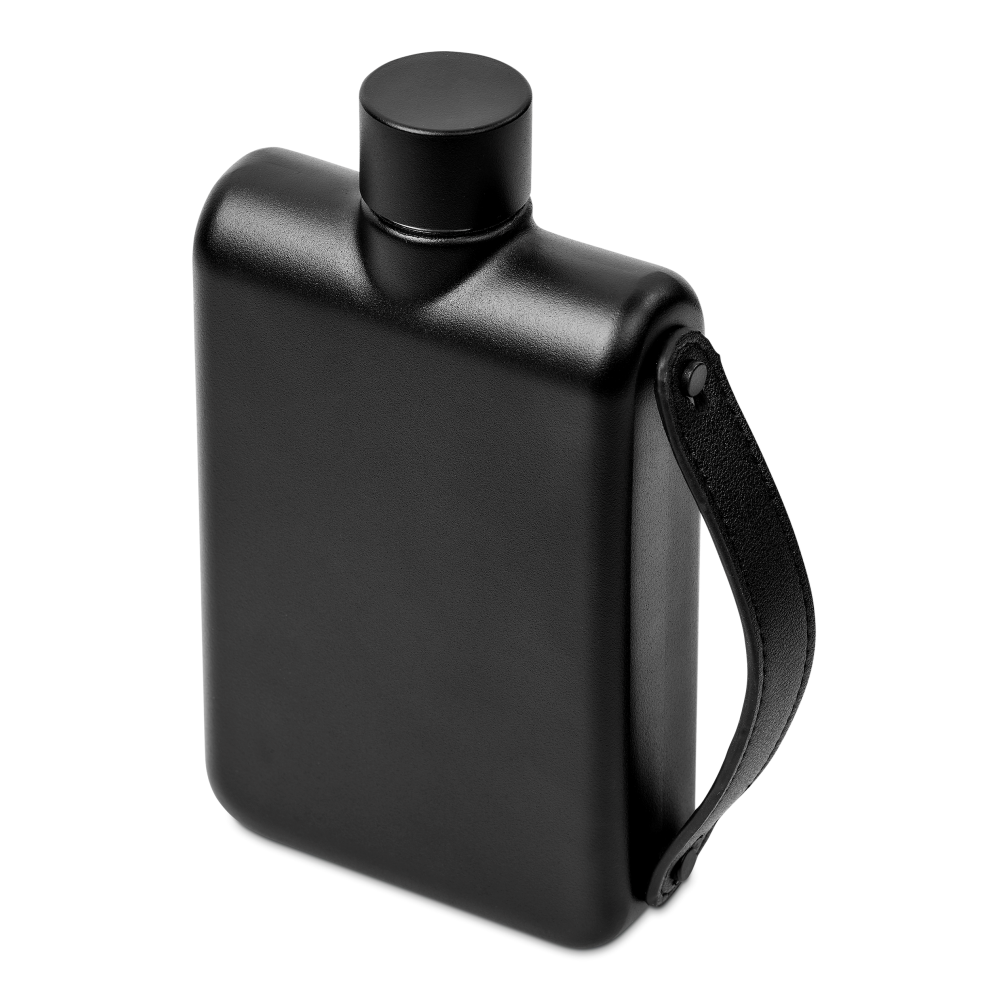 Alex Varga Haydon Vacuum Stainless Steel Brandable Water Bottle in Black