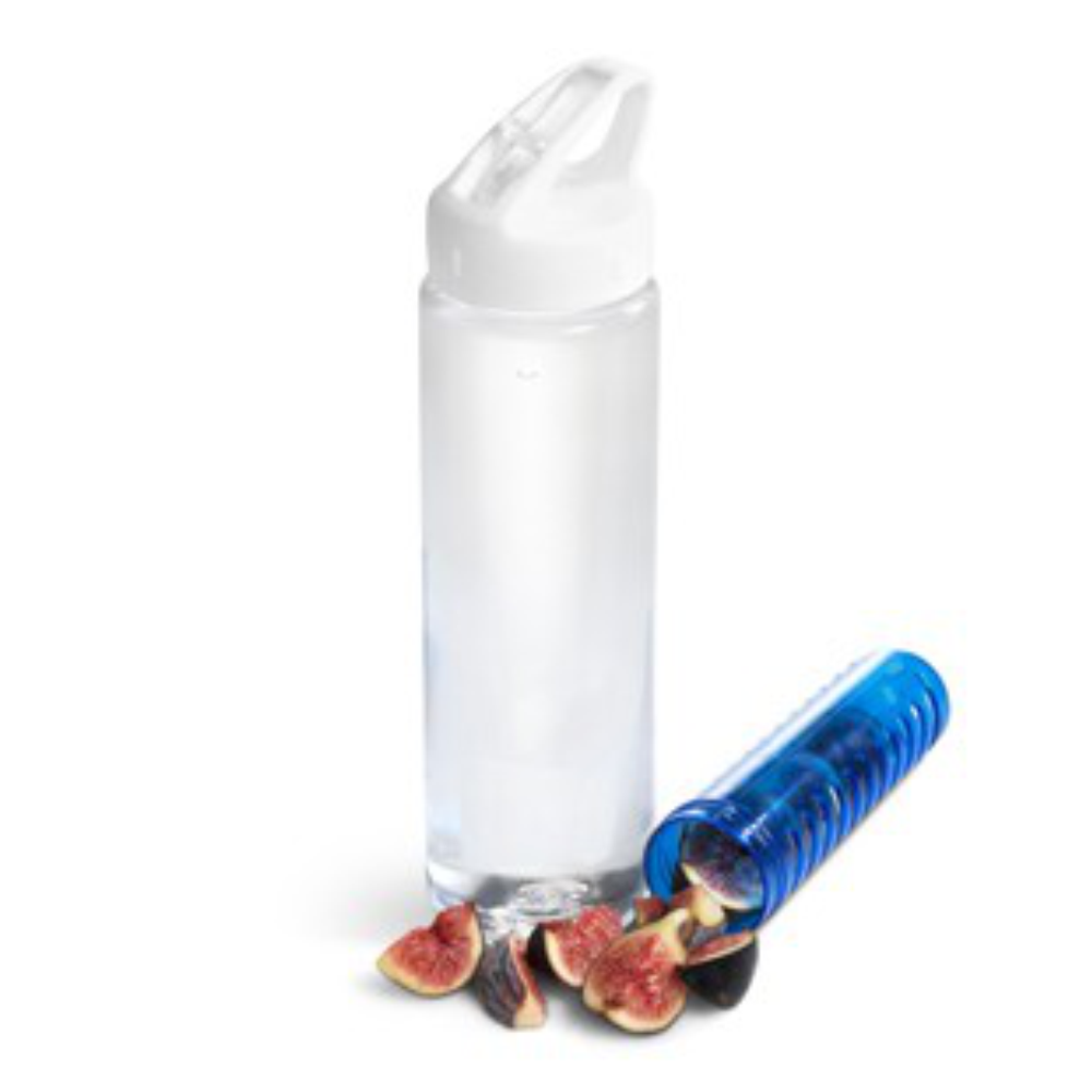 Zest Plastic Infuser Brandable Water Bottle in Various Colours