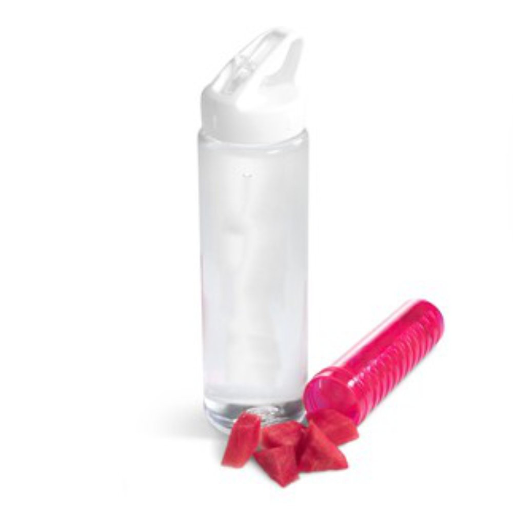 Zest Plastic Infuser Brandable Water Bottle in Various Colours