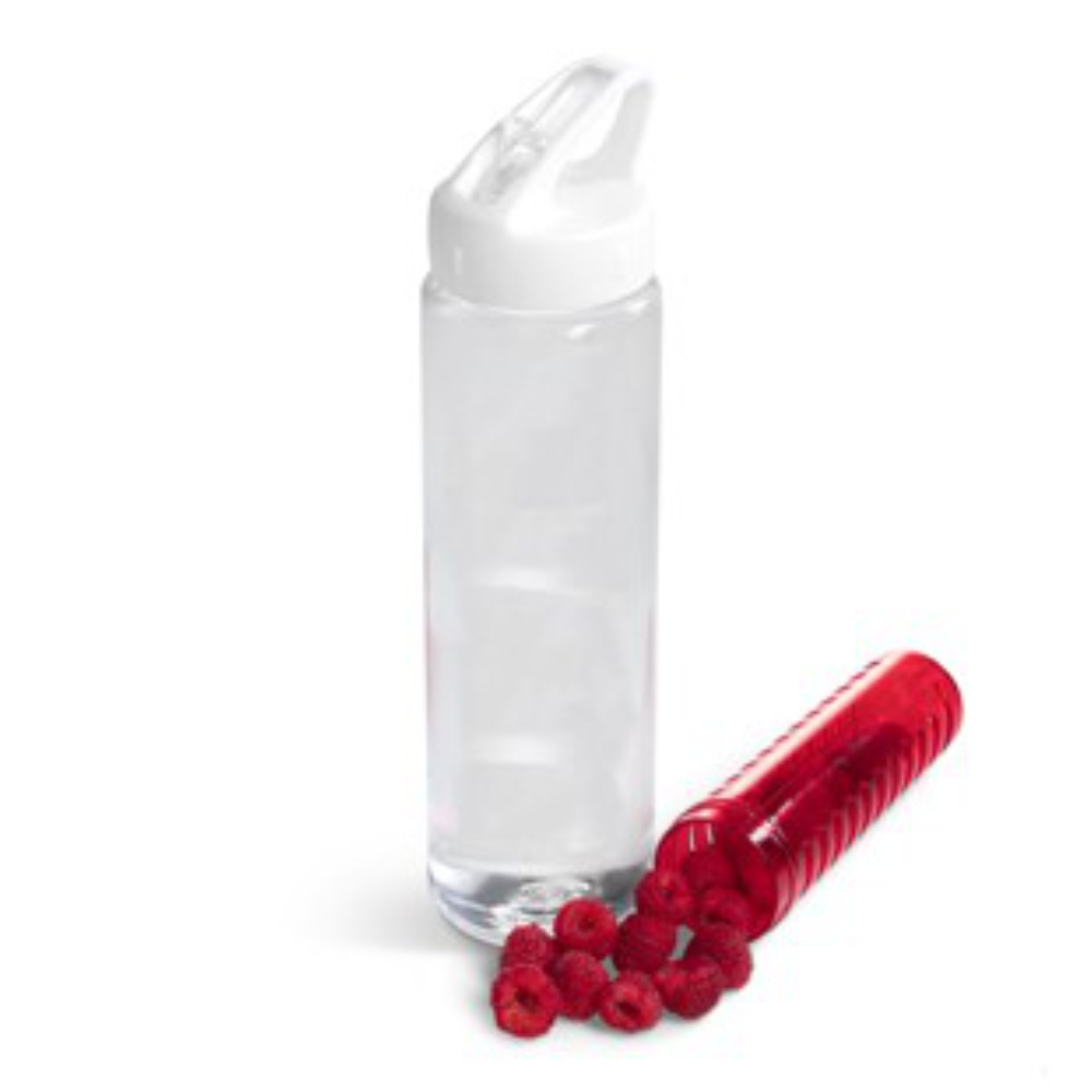 Zest Plastic Infuser Brandable Water Bottle in Various Colours
