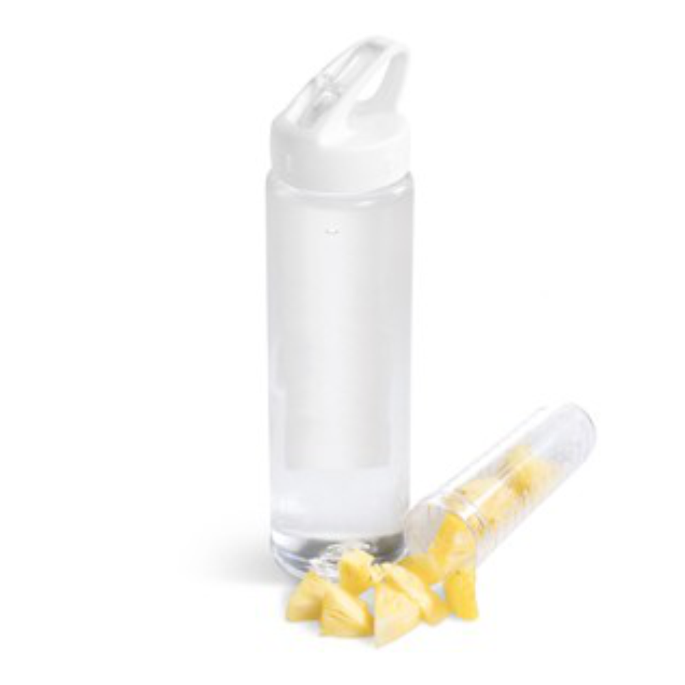 Zest Plastic Infuser Brandable Water Bottle in Various Colours