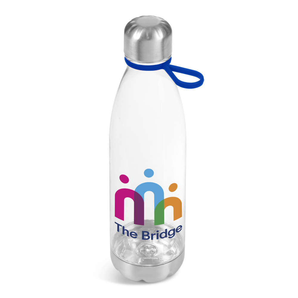 Clearview Tapered Plastic Brandable Water Bottle