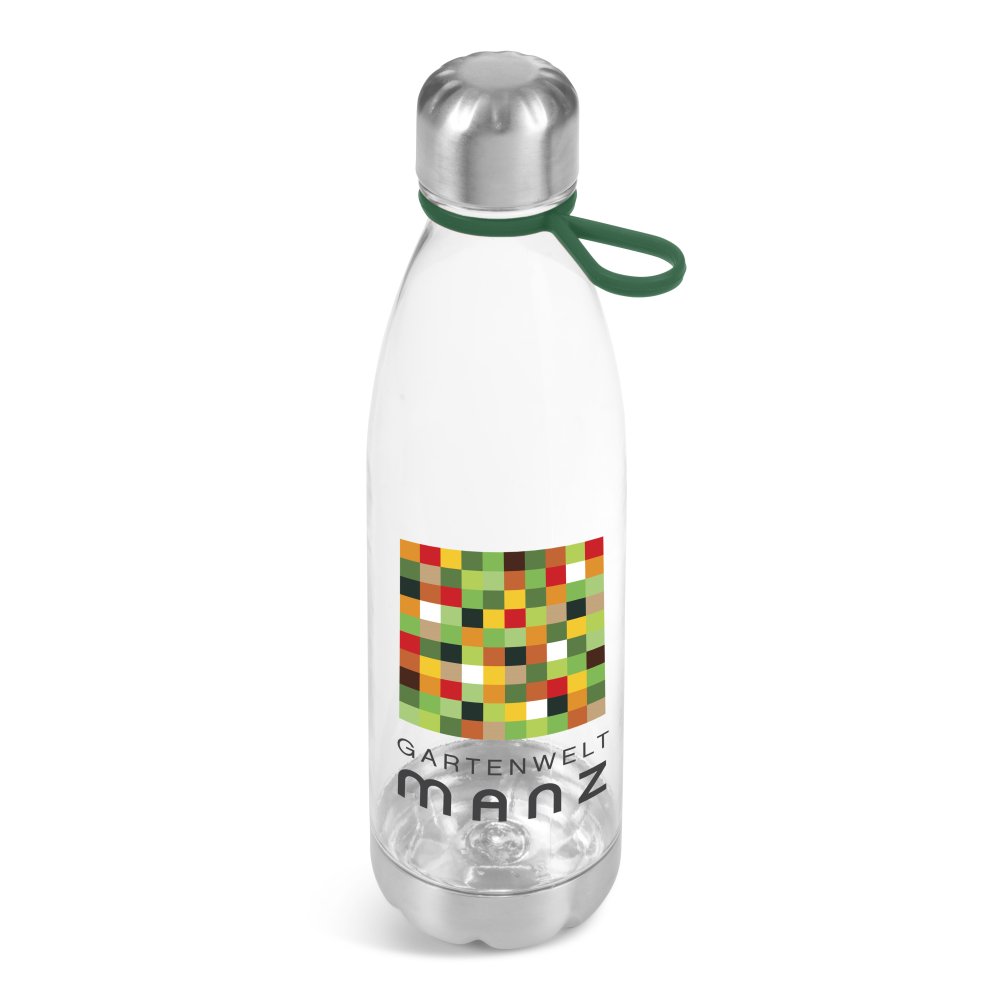 Clearview Tapered Plastic Brandable Water Bottle