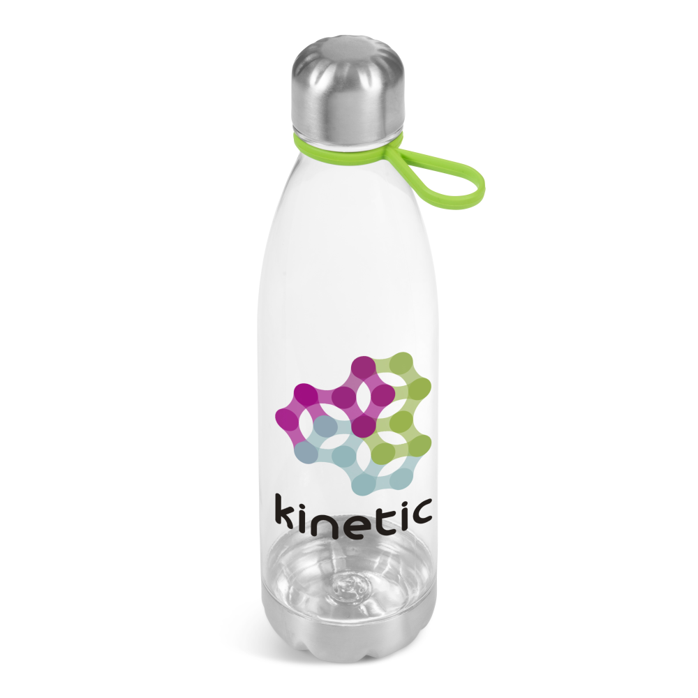 Clearview Tapered Plastic Brandable Water Bottle