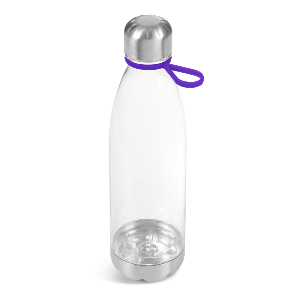 Clearview Tapered Plastic Brandable Water Bottle