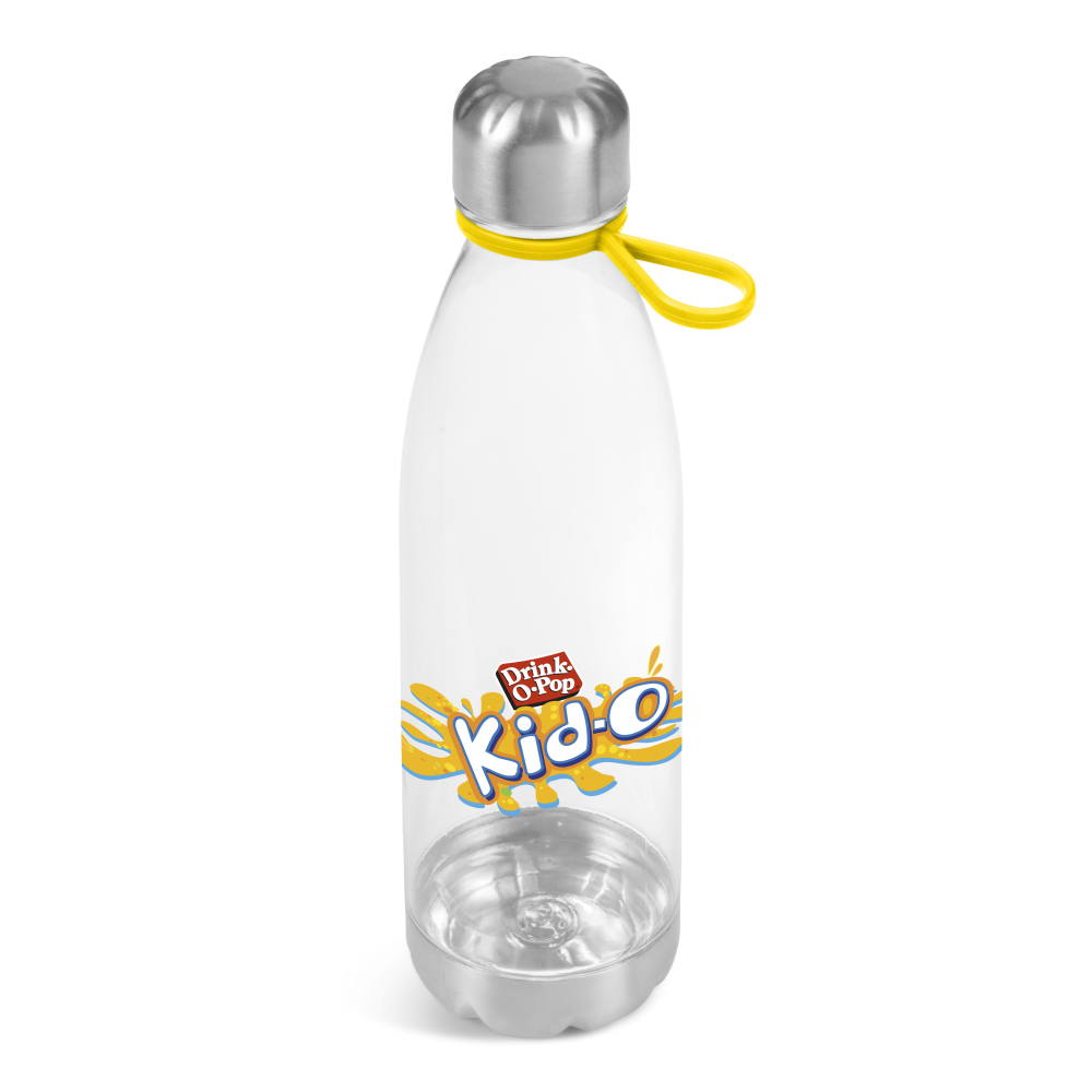 Clearview Tapered Plastic Brandable Water Bottle